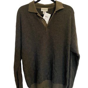 Alfani Italian made vintage knit long sleeve